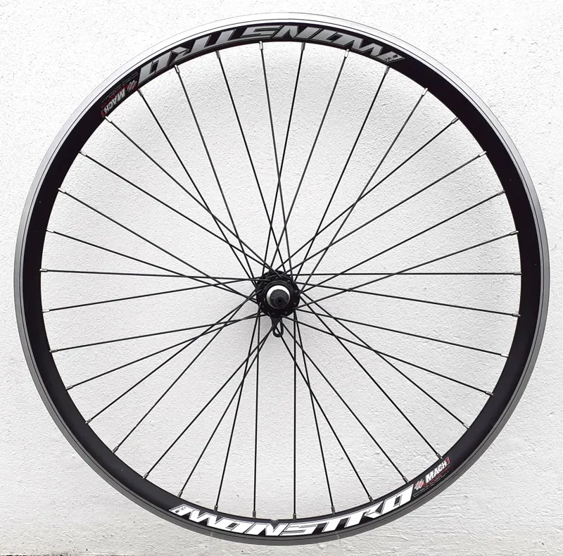 Mach 1 26 Inch Front MTB Rim Brake Wheel in Black-1