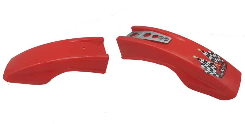Club Roost Force Field Downhill MTB Mudguard Fender in Red