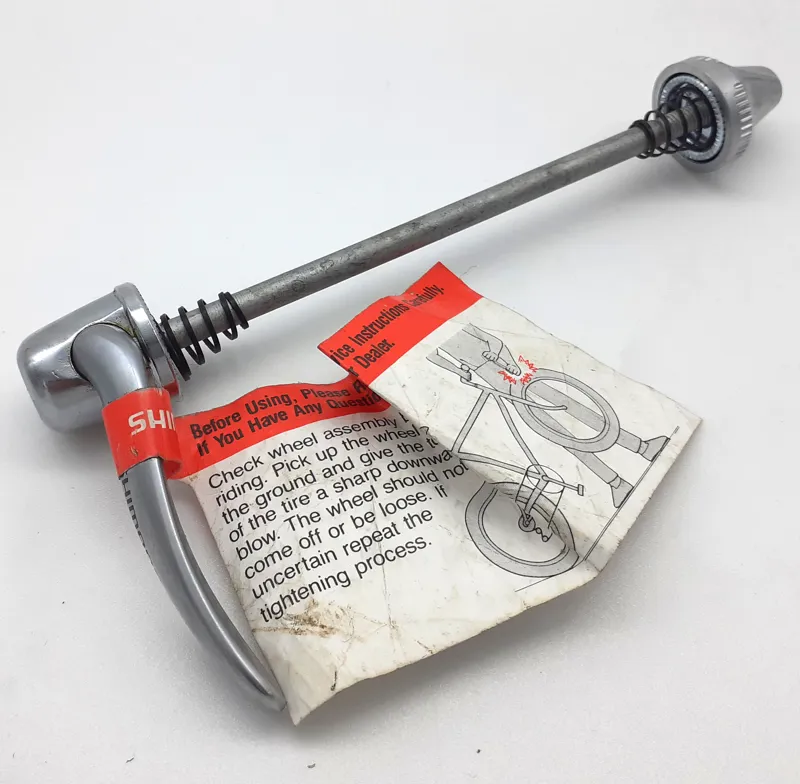 Shimano Ultegra 600 TriColor Front Quick Release Skewer Rare NOS-2