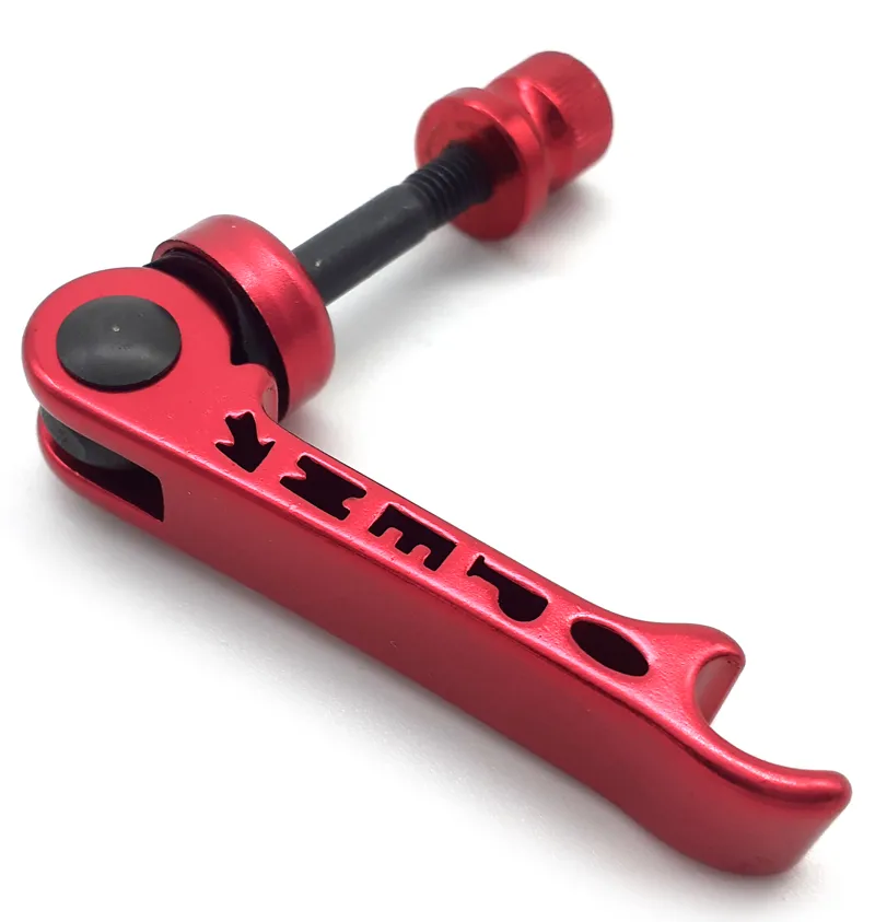 Mr Ntrol Tyre Lever Seat Quick Release in Anodised Red