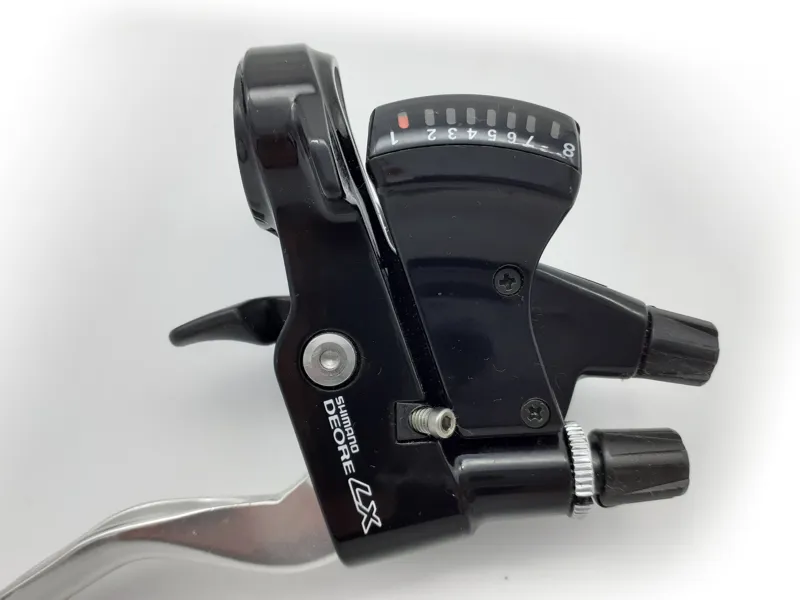 Shimano Deore LX M567 3x8 Speed Shifter and Brake Lever Set in Black-2