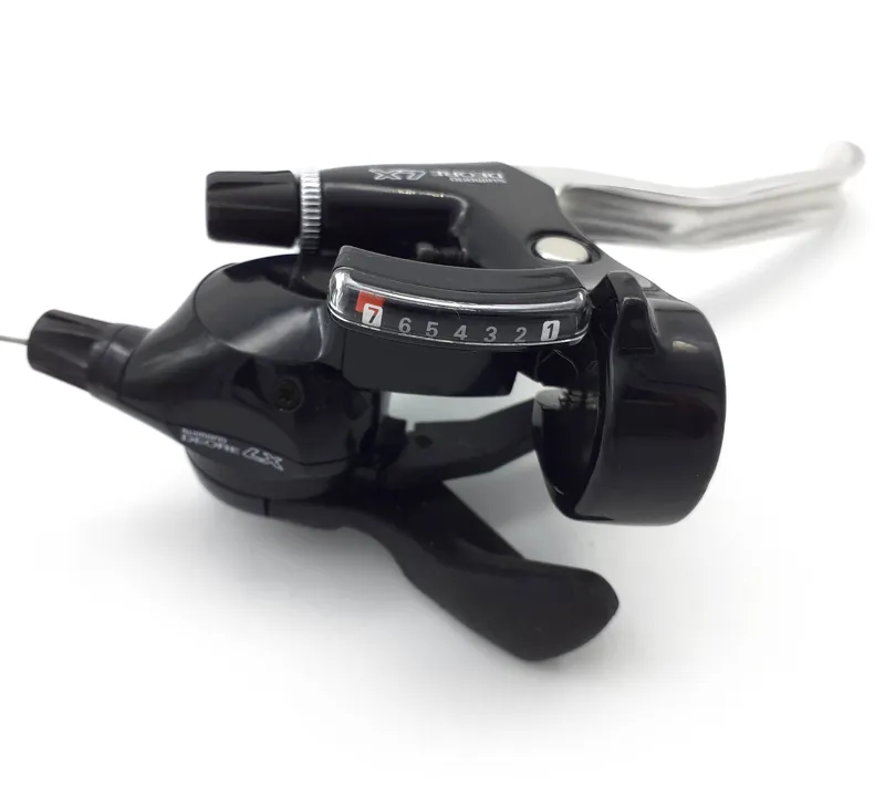 Shimano Deore LX M563 Right 7 Speed Shifter Brake Lever in Black-1