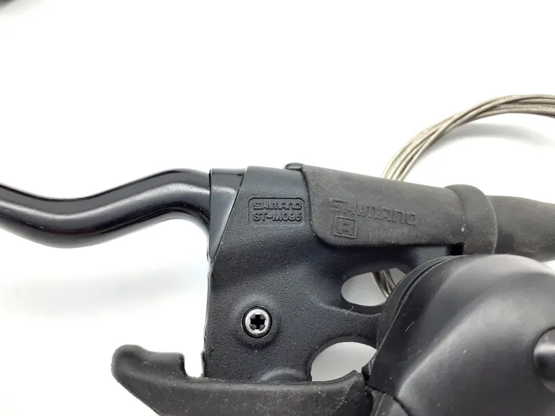 Shimano Deore XT M095 3x7 Speed Shifter and Brake Lever Set in Black-3