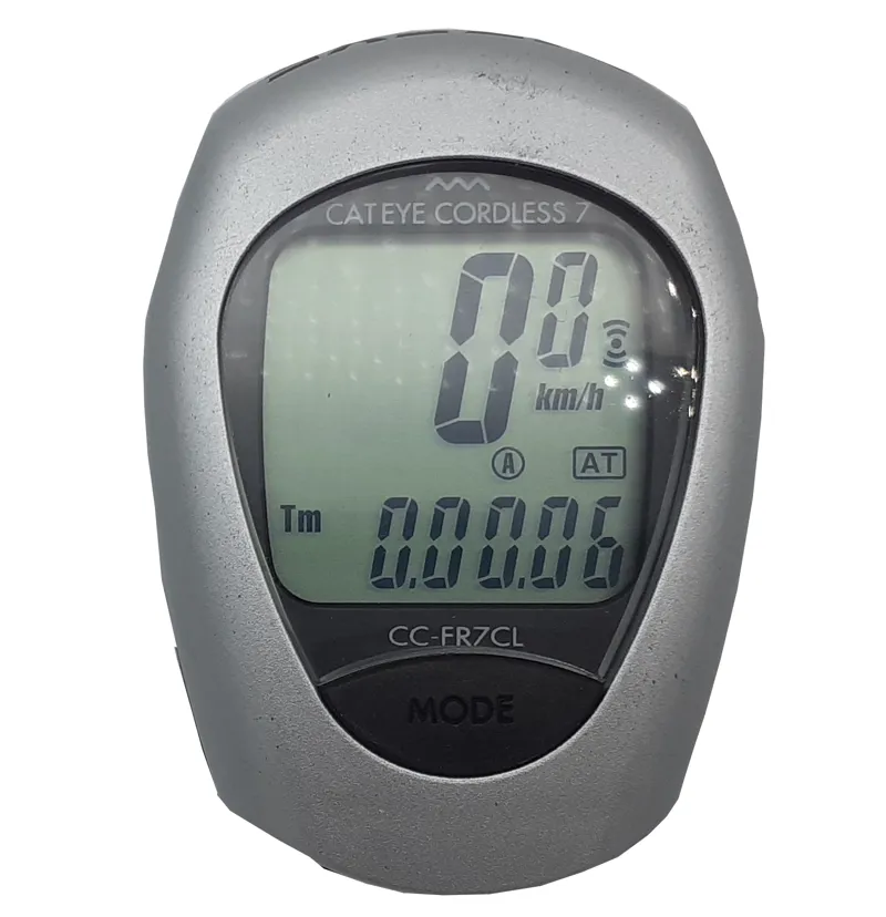 Cateye Cordless 7 - 7 Function Computer in Silver Shop Soiled