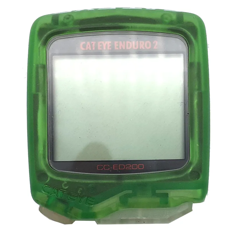 Cateye Enduro 2 Wired Computer in Green Transparent