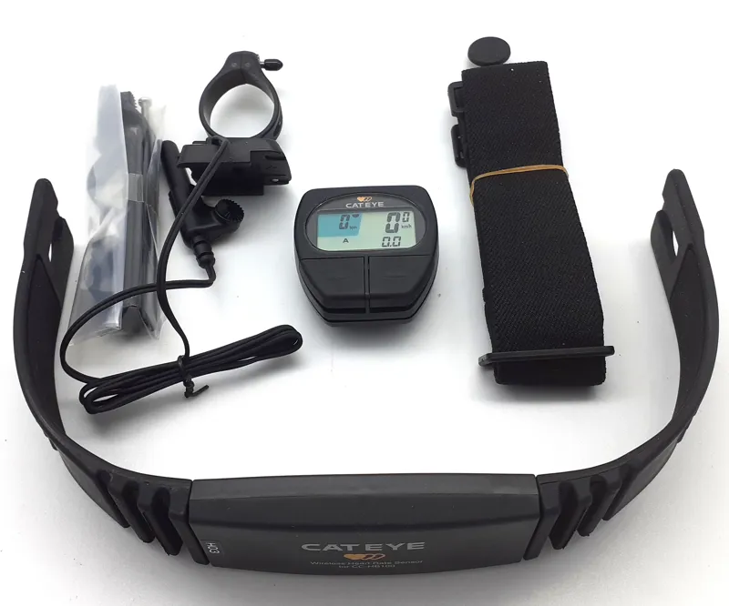 Catey HB100 Wired Cycle Computer with Heart Rate Monitor-2