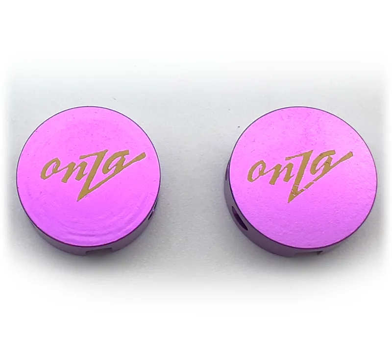 Onza Chill Pill Cantilever Straddle Hanger Yolk in Anodised Purple NOS-1