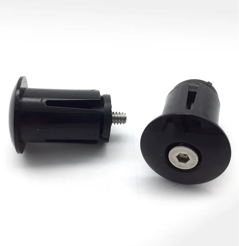Screw Road Bar Plugs in Gloss Black