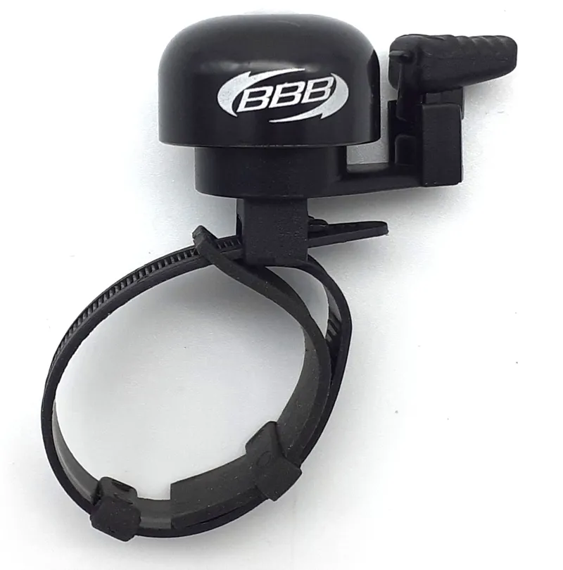 BBB Ping Bell with Adjustable Strap in Black-2