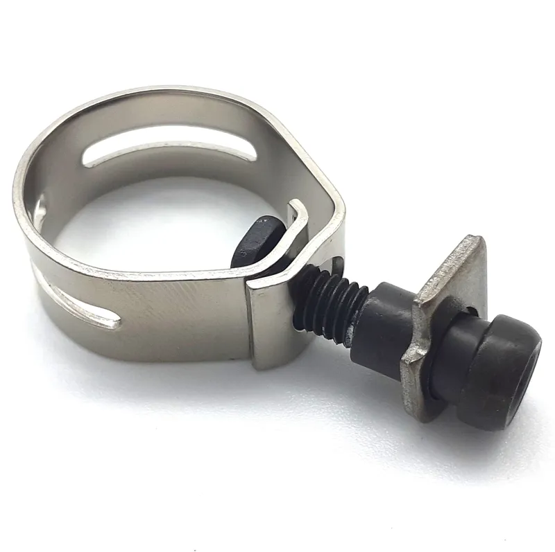 Shimano ST6600 Shifter Clamp Band Silver 23.8-24.2 mm