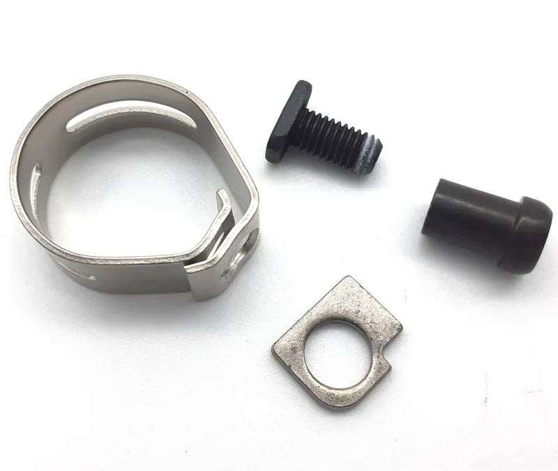 Shimano ST6600 Shifter Clamp Band Silver 23.8-24.2 mm-1