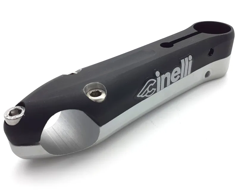 Cinelli Sesamo 1 Inch Stem in Black and Silver 120mm NOS-1