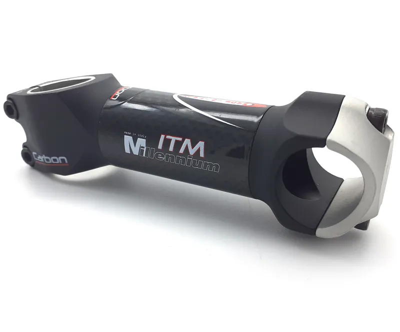 ITM Millennium Carbon Ergal 25.8mm Clamp Stem 110mm in Black