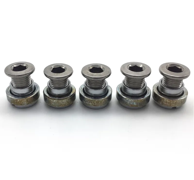 Chainring Bolts with Spacer Pack of 5
