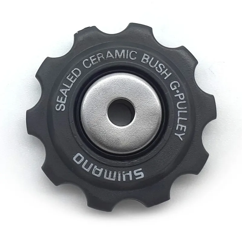 Shimano Upper Guide Pulley Wheel with Ceramic Bush Shop Soiled