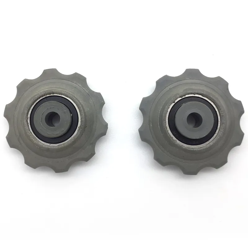 Tacx T4000 Sealed Bearing 10 Tooth Jockey Wheels in Grey Shop Soiled