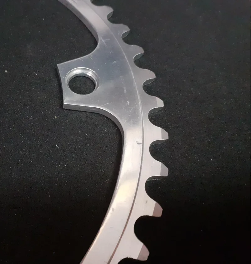 Campagnolo Chorus 753/A Patent 5 Bolt 144BCD 48 Tooth Chainring in Silver-2