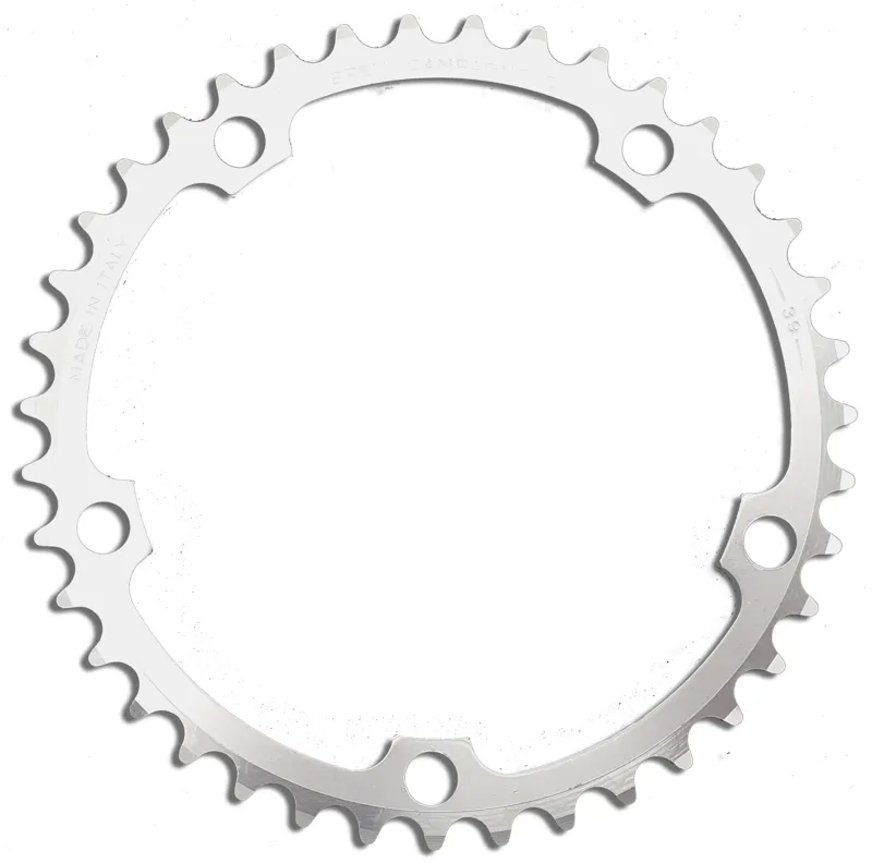Campagnolo Chorus Inner 5 Bolt 135BCD 39 Tooth Chainring in Silver
