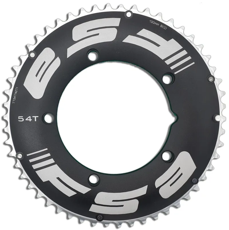 FSA Aero Time Trial TT 130BCD 54T Chainring in Black