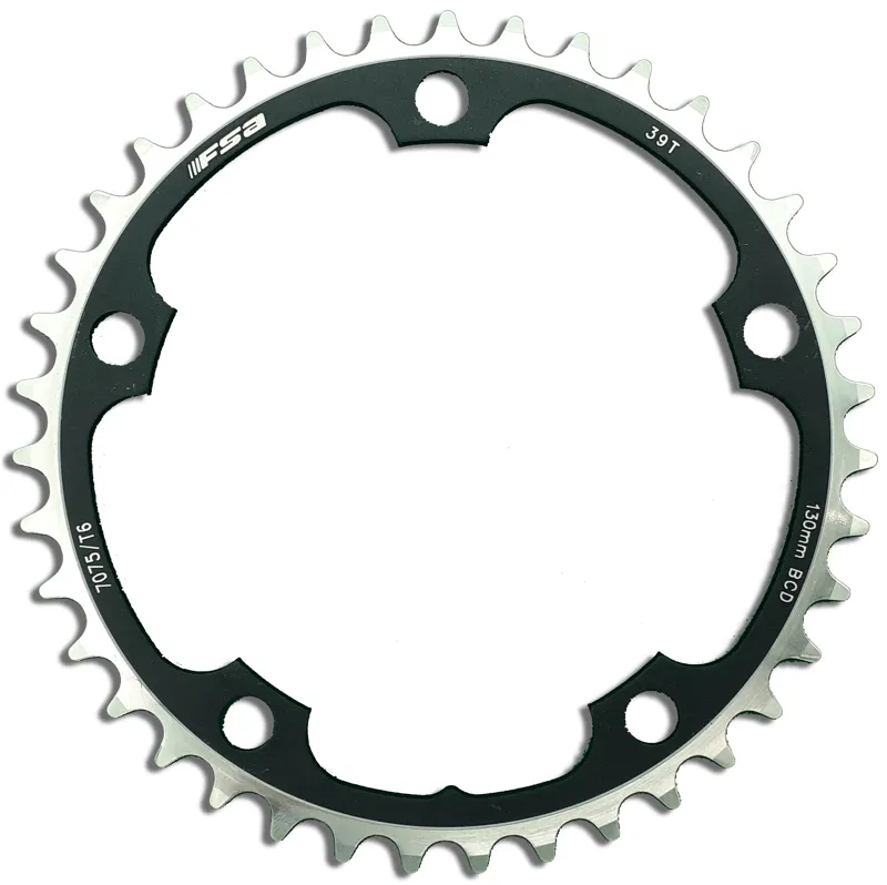 FSA SL Team Issue 130BCD 39 Tooth Chainring in Black