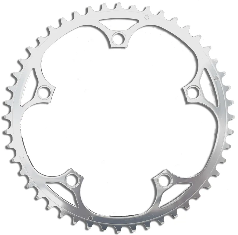 Specialites TA Outer 5 Bolt 135BCD 48 Tooth Chainring in Silver