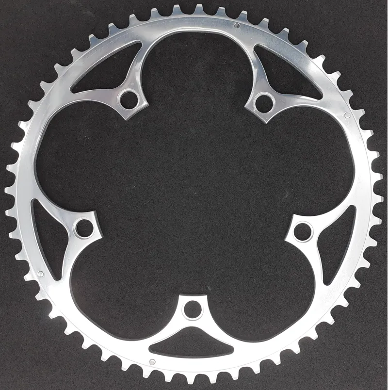 Specialites TA Zicral 7075 Outer 130BCD 52 Tooth Chainring in Silver-1