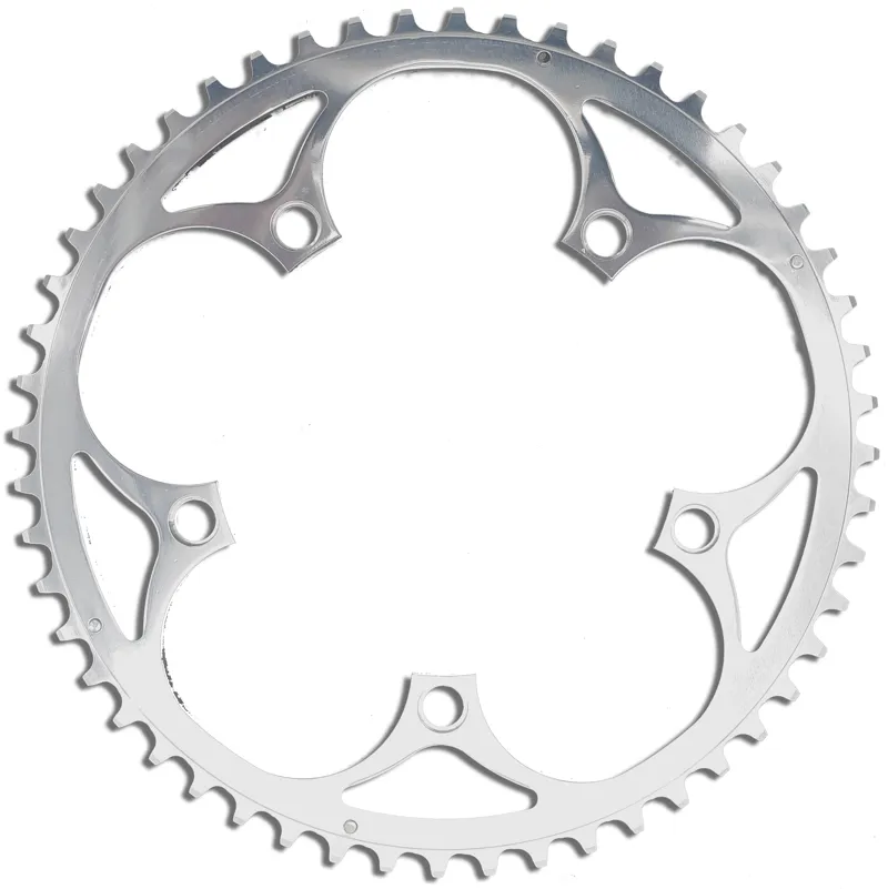Specialites TA Zicral 7075 Outer 130BCD 52 Tooth Chainring in Silver