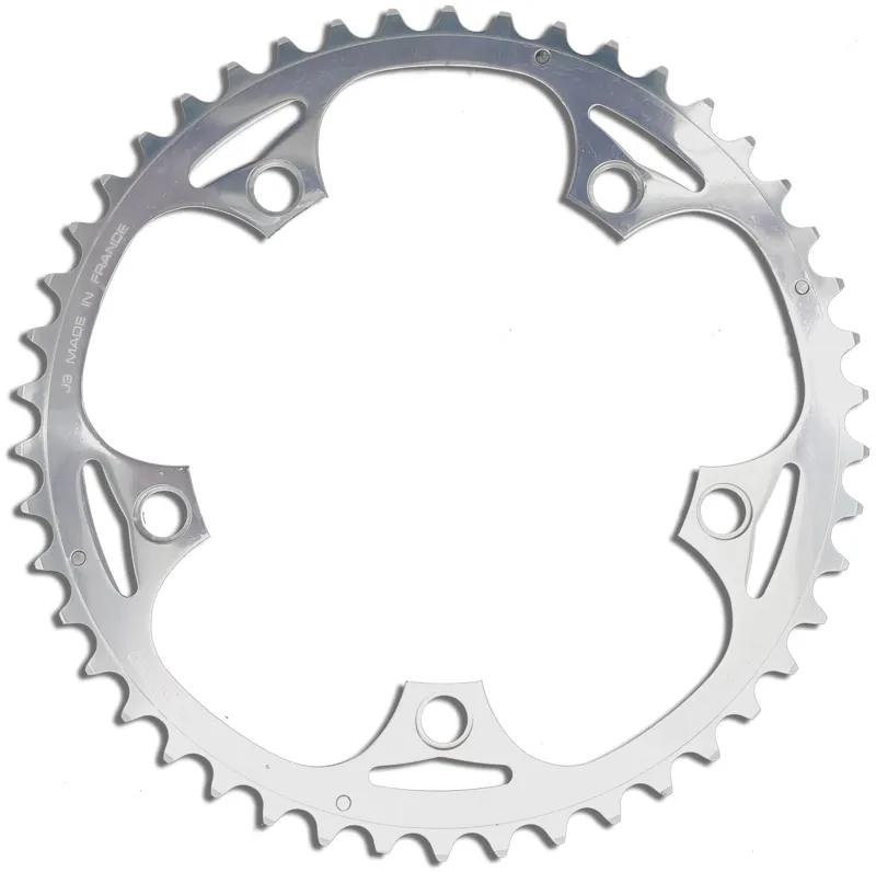 Specialites TA Alize Outer 5 Bolt 130BCD 46 Tooth Chainring in Silver
