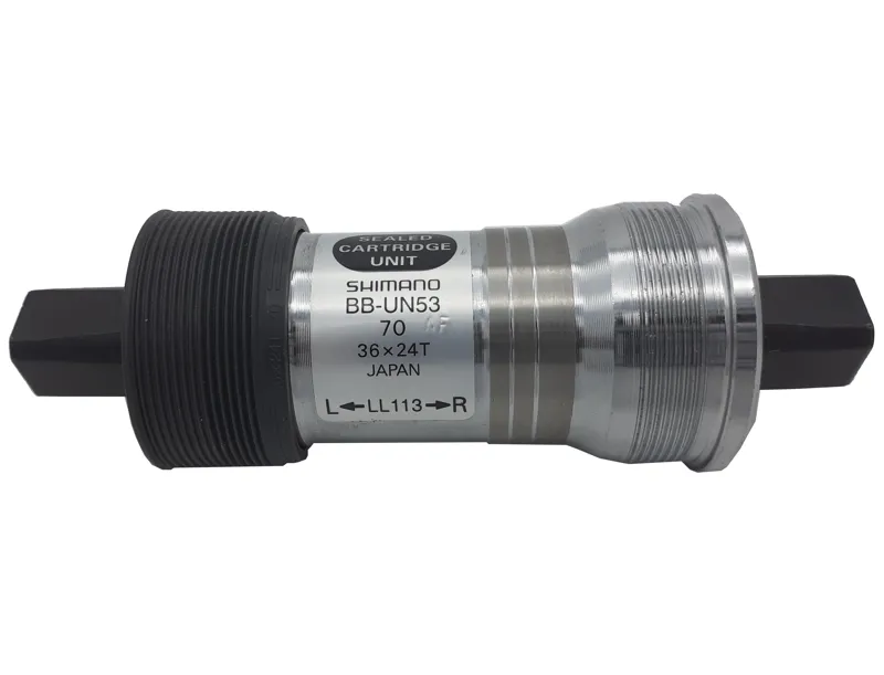 Shimano UN53 Italian Thread 113mm Square Taper Bottom Bracket