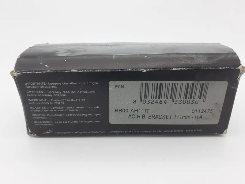 Campagnolo Centaur AC-H Italian Thread 111mm Square Taper Bottom Bracket-3