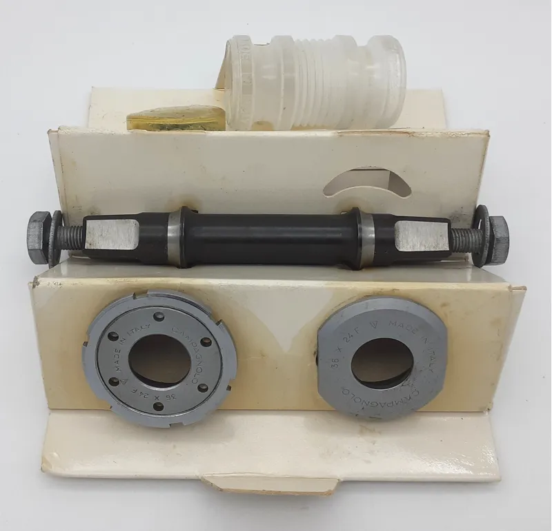 Campagnolo Triomphe 903/100 Italian Thread 115mm Square Taper Loose Ball Bottom Bracket-2