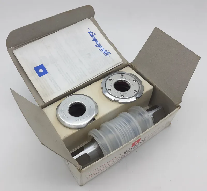 Campagnolo Record BB-01RE Italian Thread 111mm Square Taper Loose Ball Bottom Bracket-5