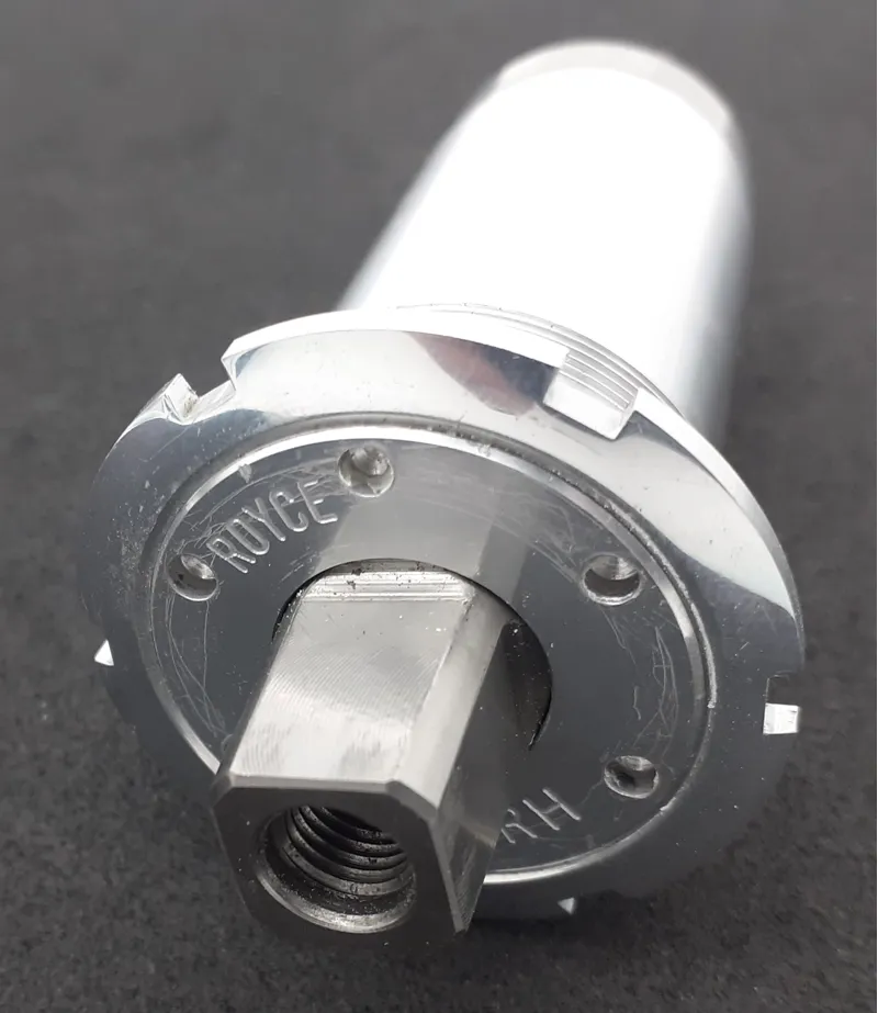 Royce Titanium English Thread 121mm Square Taper Bottom Bracket NOS Shop Soiled-3