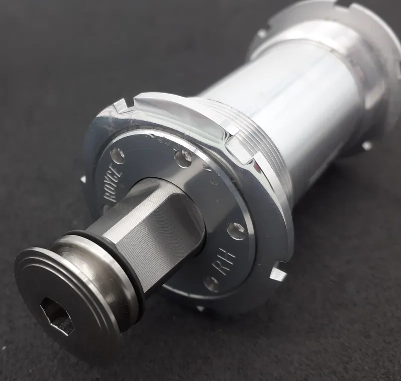 Royce Titanium English Thread 121mm Square Taper Bottom Bracket NOS Shop Soiled-2