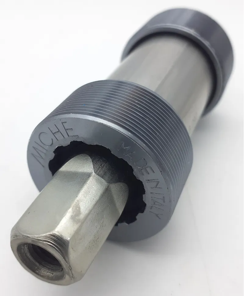 Miche BSA Threaded 110mm Square Taper Bottom Bracket in Grey-1