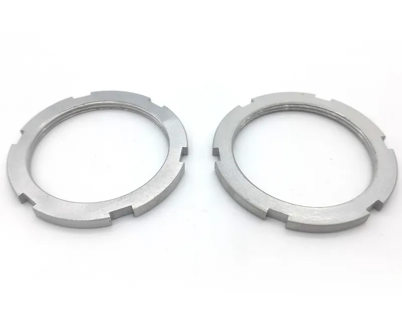 Hope BSA Lockrings for Square Taper Bottom Bracket in Silver