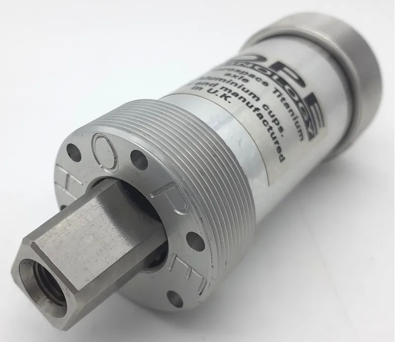 Hope Titanium 68mm BSA Thread with 103mm Square Taper Bottom Bracket in Silver-1