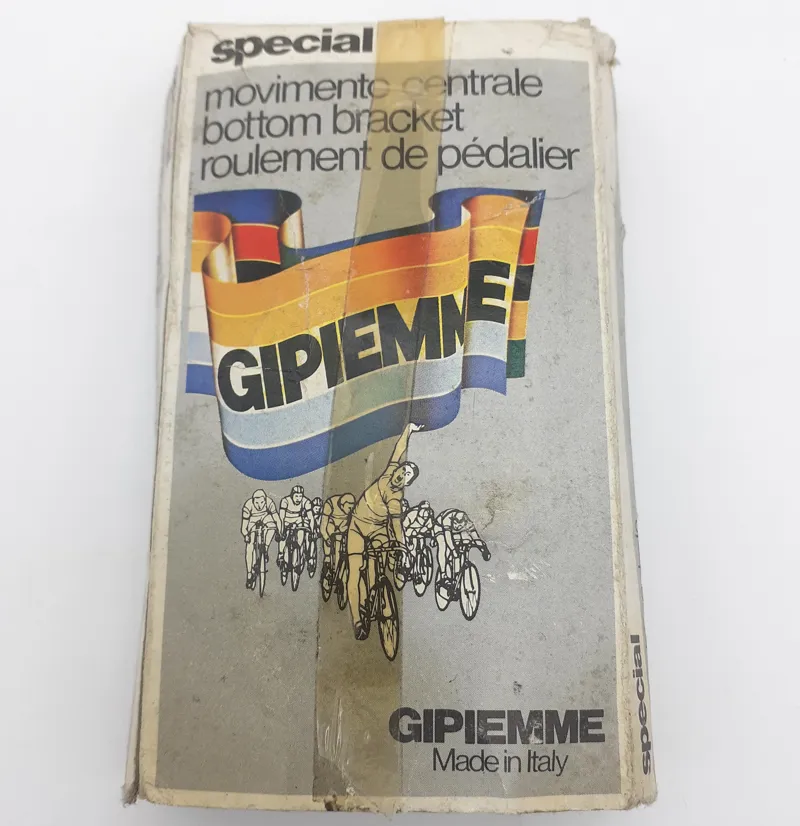 Gipiemme Special Pista BSA English Thread 110mm Square Taper Bottom Bracket NOS-4