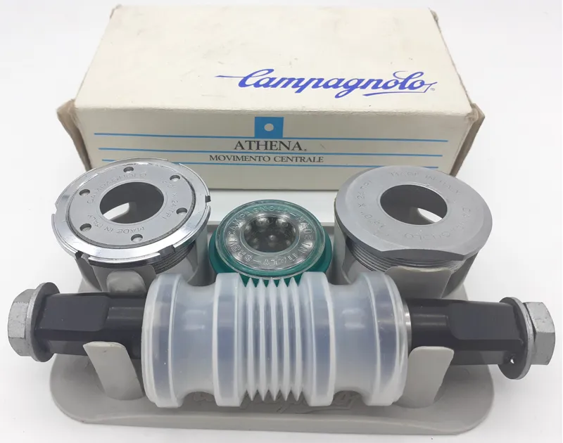 Campagnolo Athena BB-03AT English Thread 115mm Square Taper Loose Ball Bottom Bracket-1