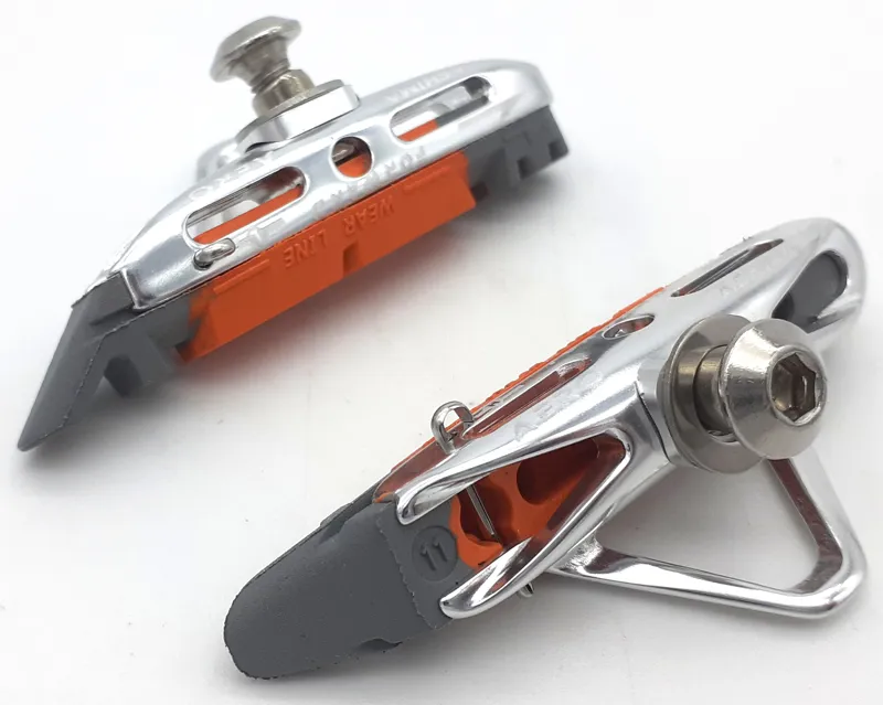 Asima Aero Ultralight Brake Pad Shoe in Silver