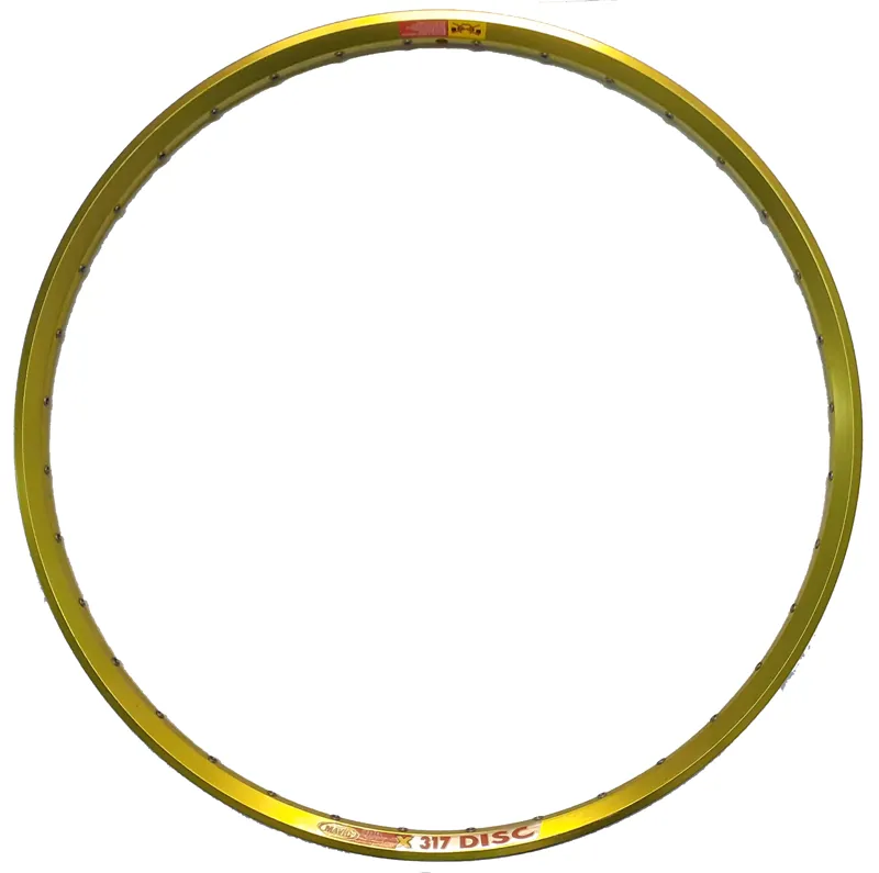 Mavic X317 Citron 26 Inch Mountainbike 36Hole Rim Pair in Lemon Yellow/Green-1
