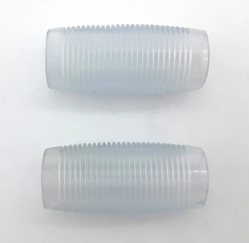 Premier Bar End Grips in Transparent Clear-1