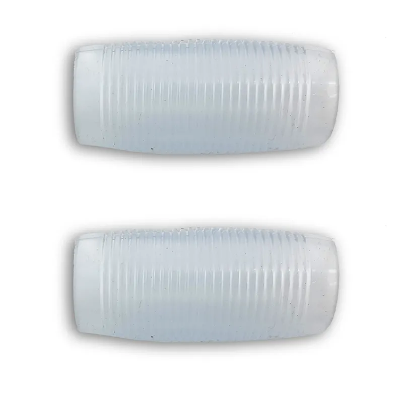 Premier Bar End Grips in Transparent Clear