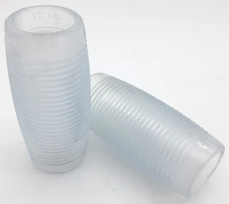 Premier Bar End Grips in Transparent Clear-2