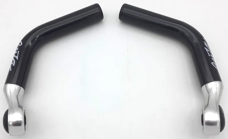Onza OZ-170 Aluminium Bar Ends in Black NOS-1