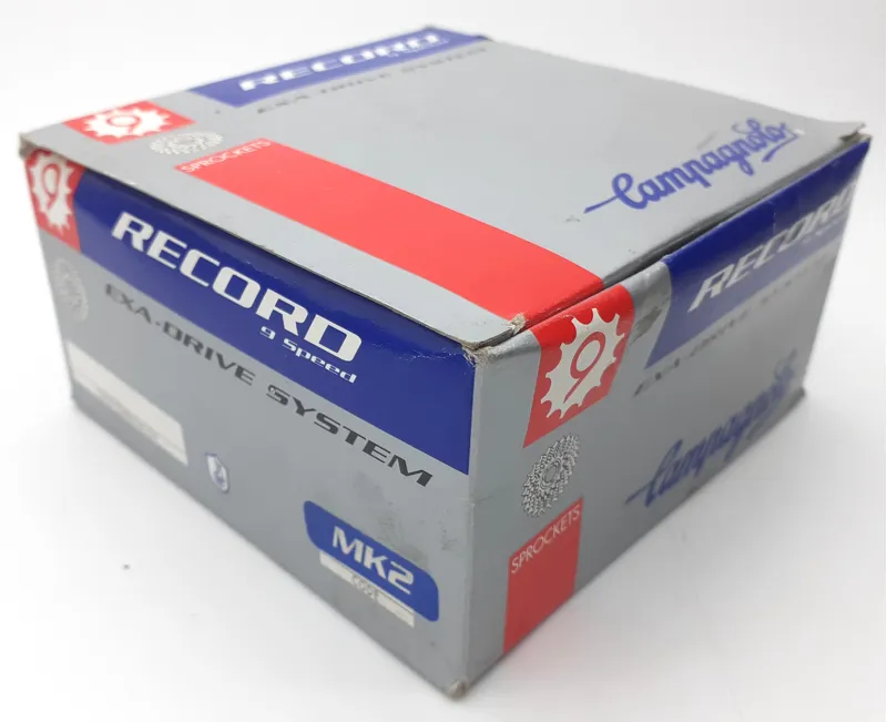 Campagnolo Record Steel/Titanium Exa-Drive Mk2 9 Speed Cassette 12-21 Missing Lockring-4