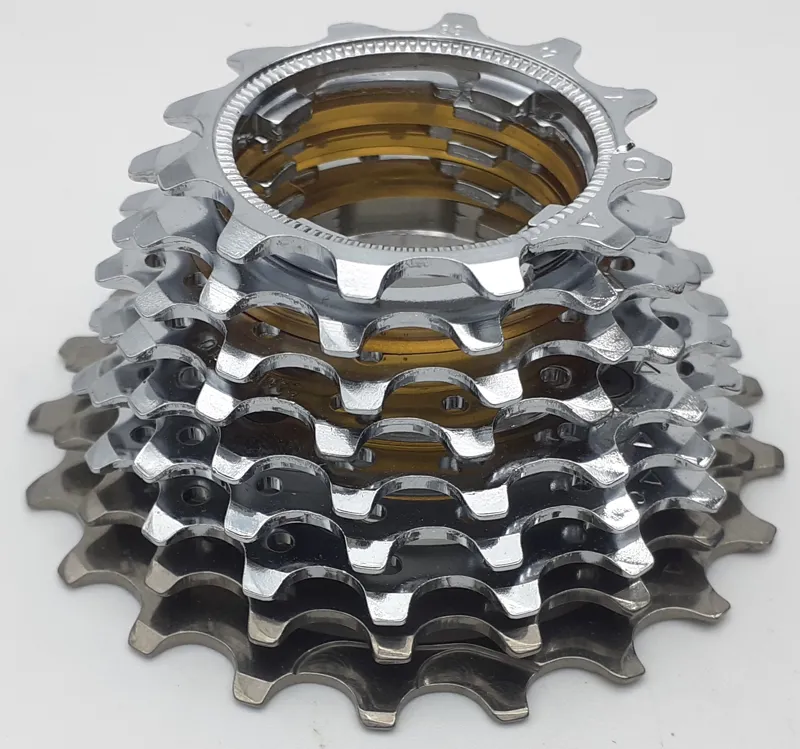 Campagnolo Record Steel/Titanium Exa-Drive Mk2 9 Speed Cassette 12-21 Missing Lockring-1