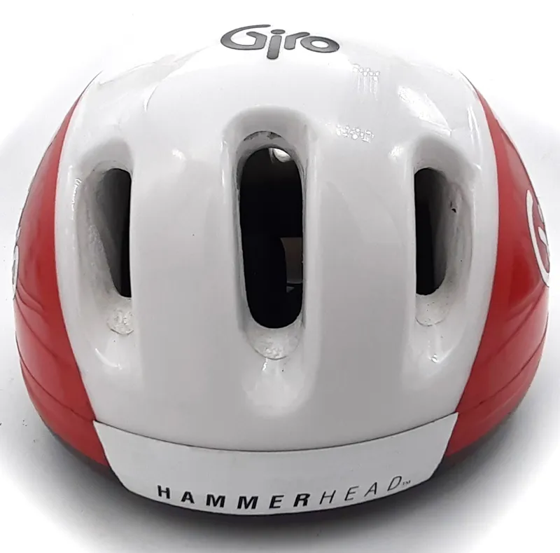 Giro Hamerhead Helmet in Red White size Medium Retro NOS 1991 Shop Soiled-2