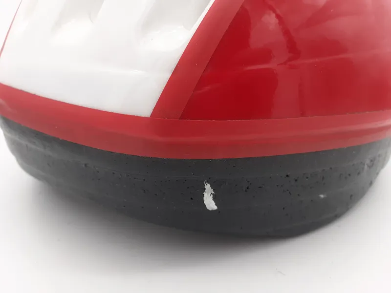 Giro Hamerhead Helmet in Red White size Medium Retro NOS 1991 Shop Soiled-3