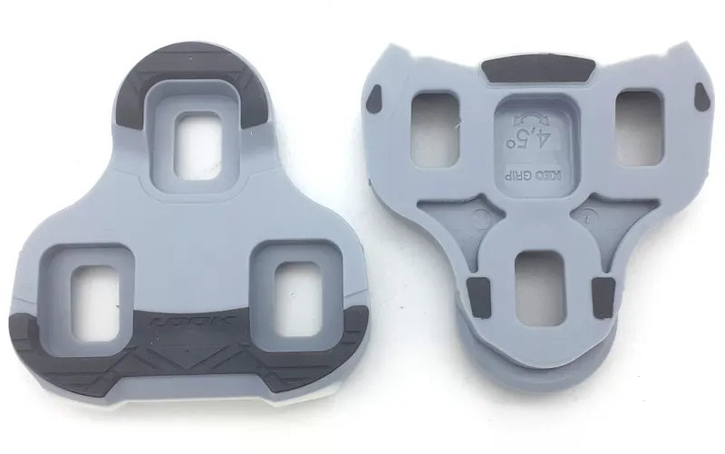 Look Keo Cleat 2 Grey 4.5 Degree Float with Gripper in Grey-2